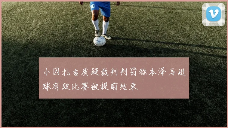 小因扎吉质疑裁判判罚称本泽马进球有效比赛被提前结束