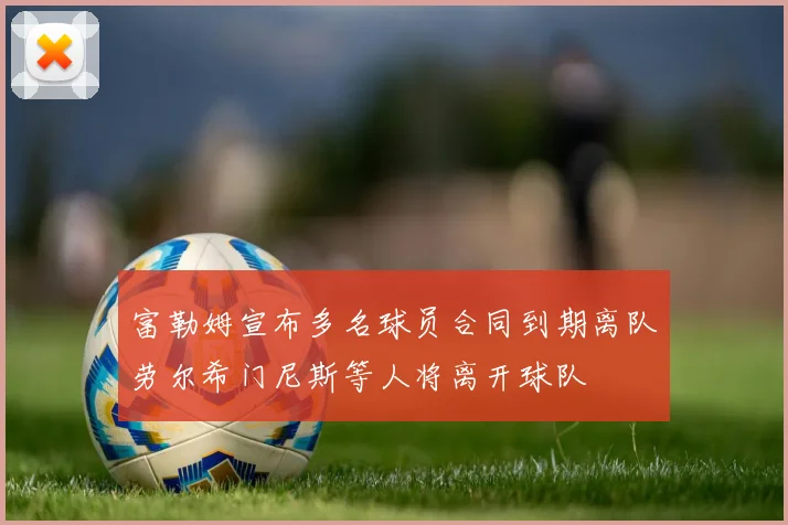 富勒姆宣布多名球员合同到期离队劳尔希门尼斯等人将离开球队